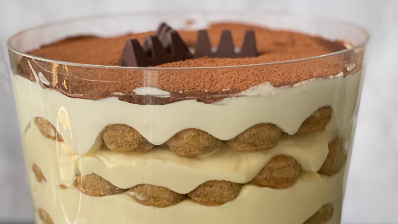 Tiramisu trifle