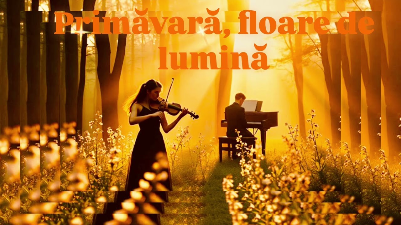 🧚🏻‍♀️ Primăvară, floare de lumină (Primăvară dragă, te așteptam)