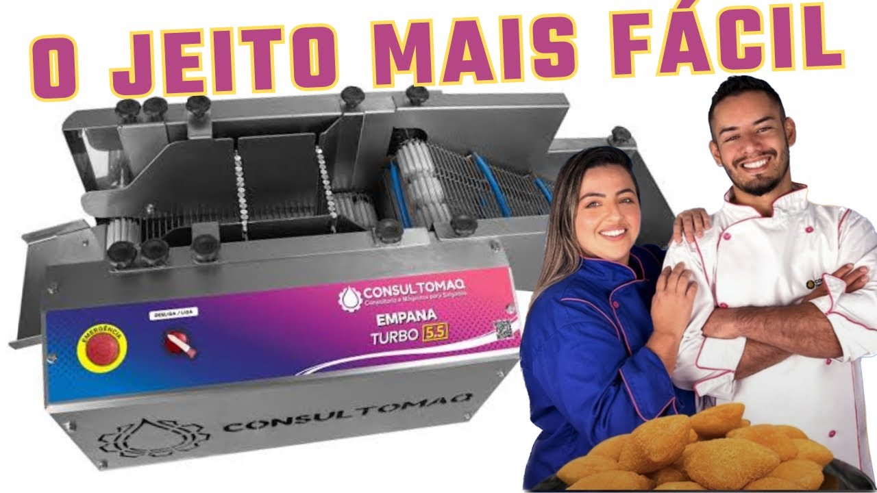 Como montar a Empanadeira de salgados ( passo a passo)