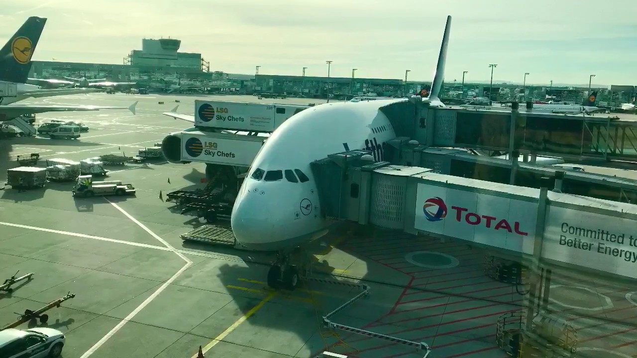 LUFTHANSA AIRBUS A380: MADRID-FRANKFURT-SAN FRANCISCO.