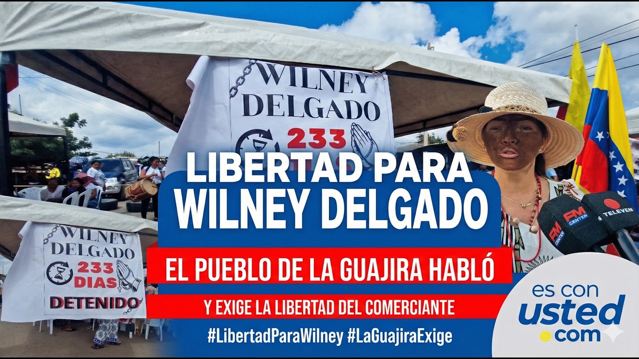 Cierran Paraguachón en protesta por libertad del comerciante Wilney Delgado