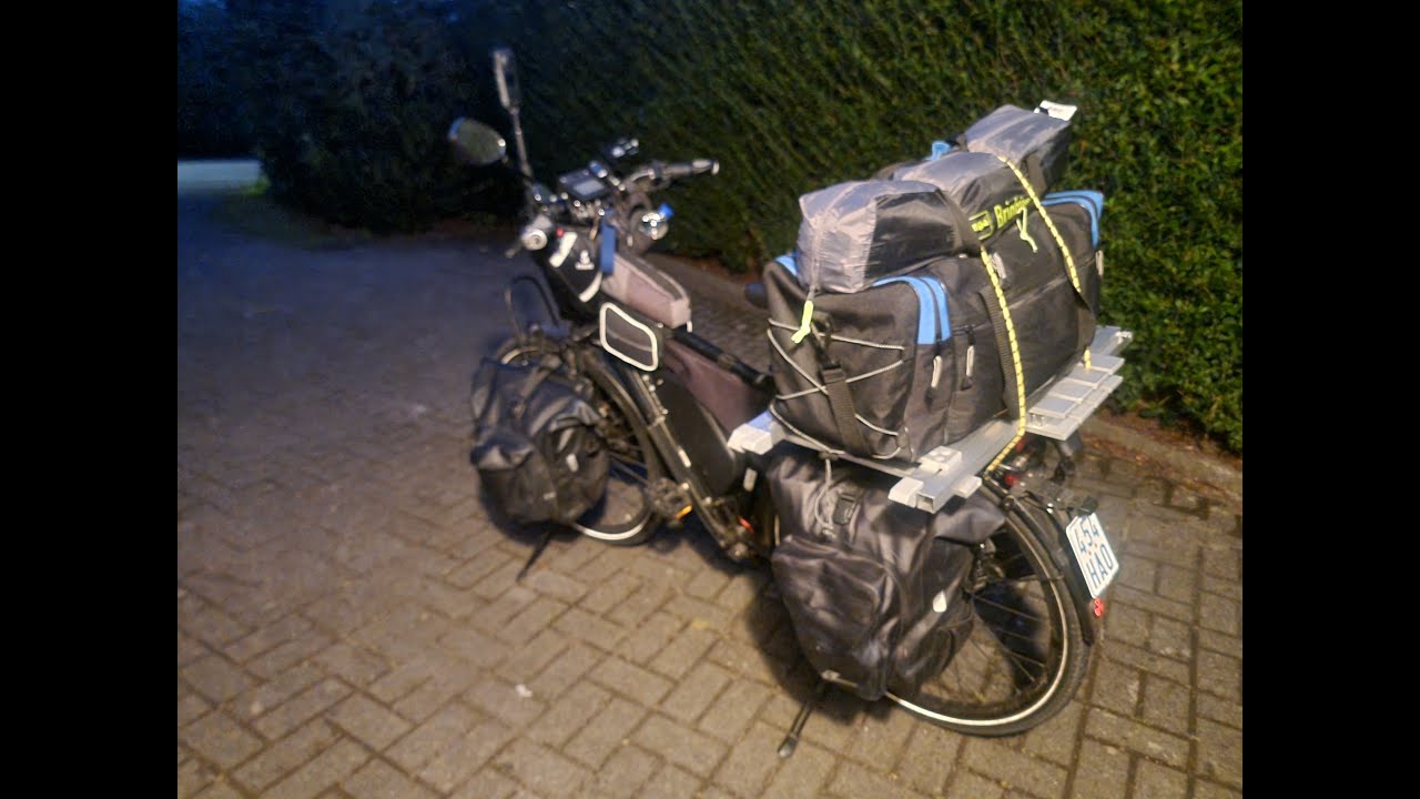 374 km S-Pedelec Tour zum FaWoWa Treffen 2024 nach Luckenau. Hinfahrt #bikepacking #bikepacker