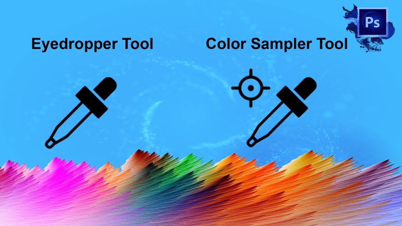 a dobe photoshop class 24 eyedropper tool color sampler tool Urdu/Hindi