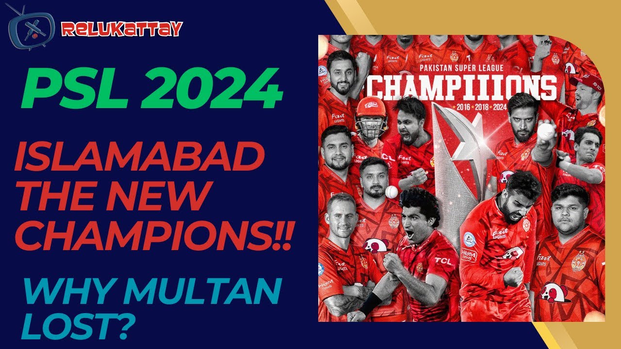 Champions Unveiled: Islamabad United | PSL 2024 Final Post-Match Analysis LIVE!