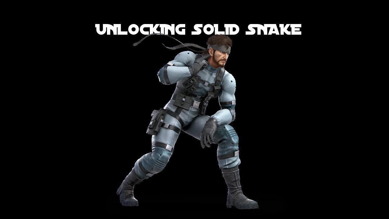 Super Smash Bros Brawl - Unlocking Solid Snake