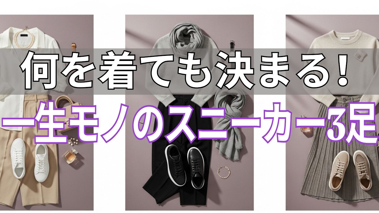 【絶対失敗しない】足元だけで損する「5つの致命的ミス」。これ3足で全ての服が10歳若返る！