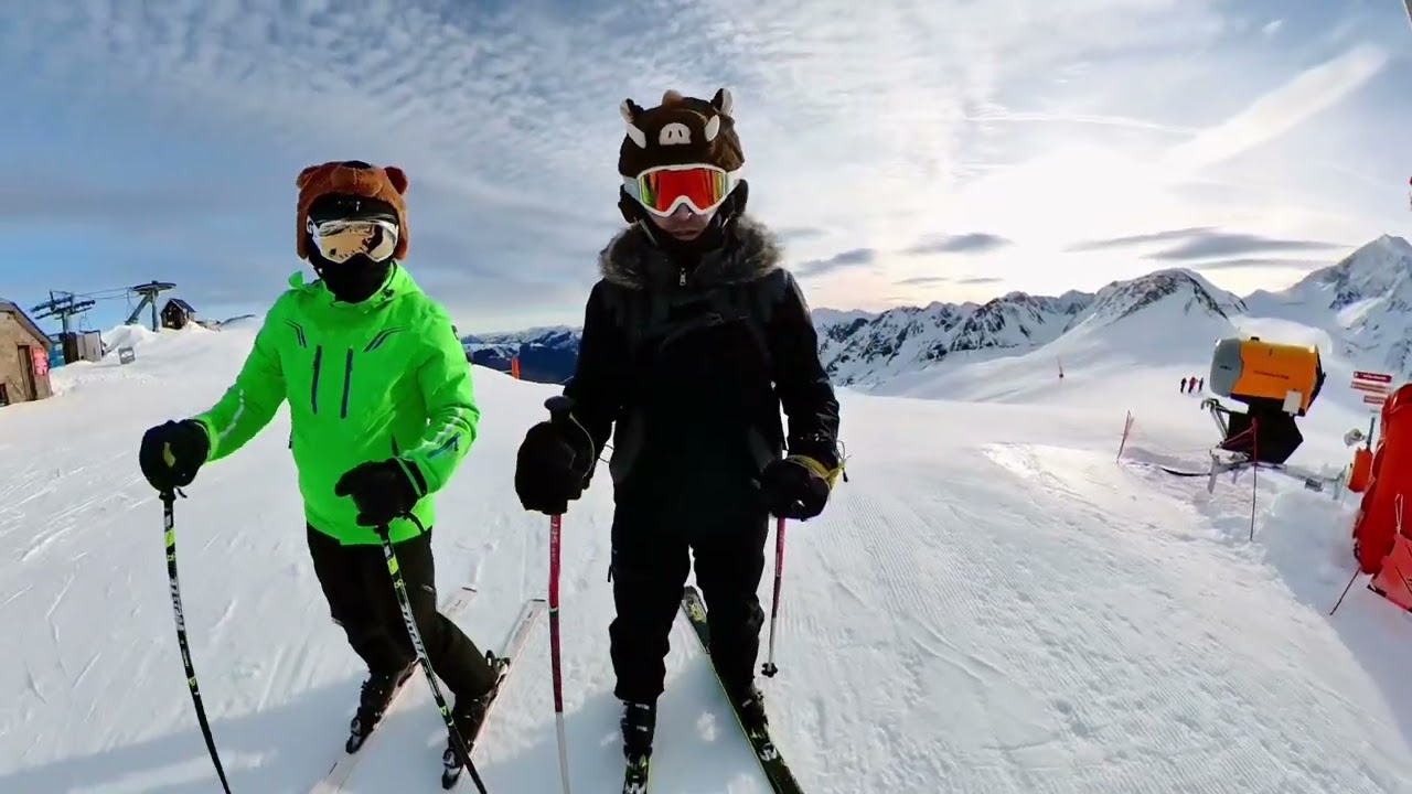 Vacances ski Peyragudes 2023 jour 3