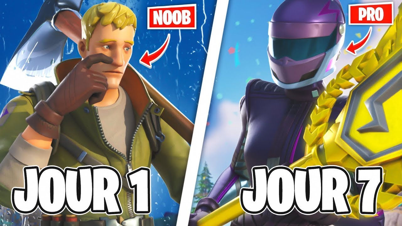 7 JOURS Pour Passer CLAVIER SOURIS sur FORTNITE ( c'était dure )