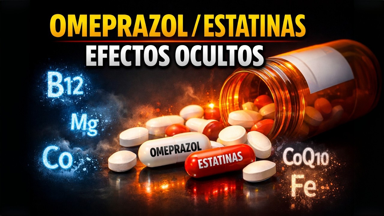 Omeprazol, estatinas y otros fármacos que pueden provocar déficits nutricionales | Dr. Chover