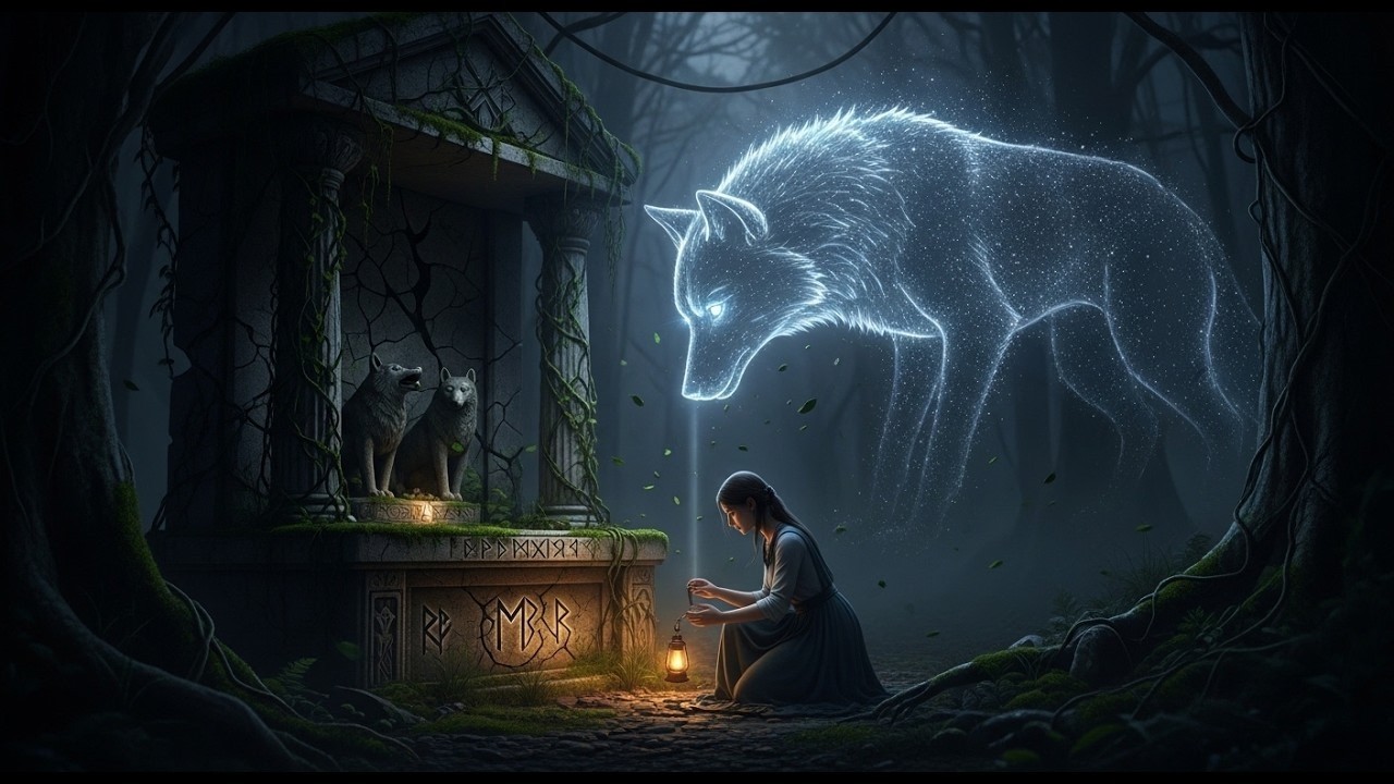 NUR SIE BESUCHTE DEN VERLASSENEN SCHREIN — DESHALB ERWÄHLTE SIE DER WOLFSGEIST