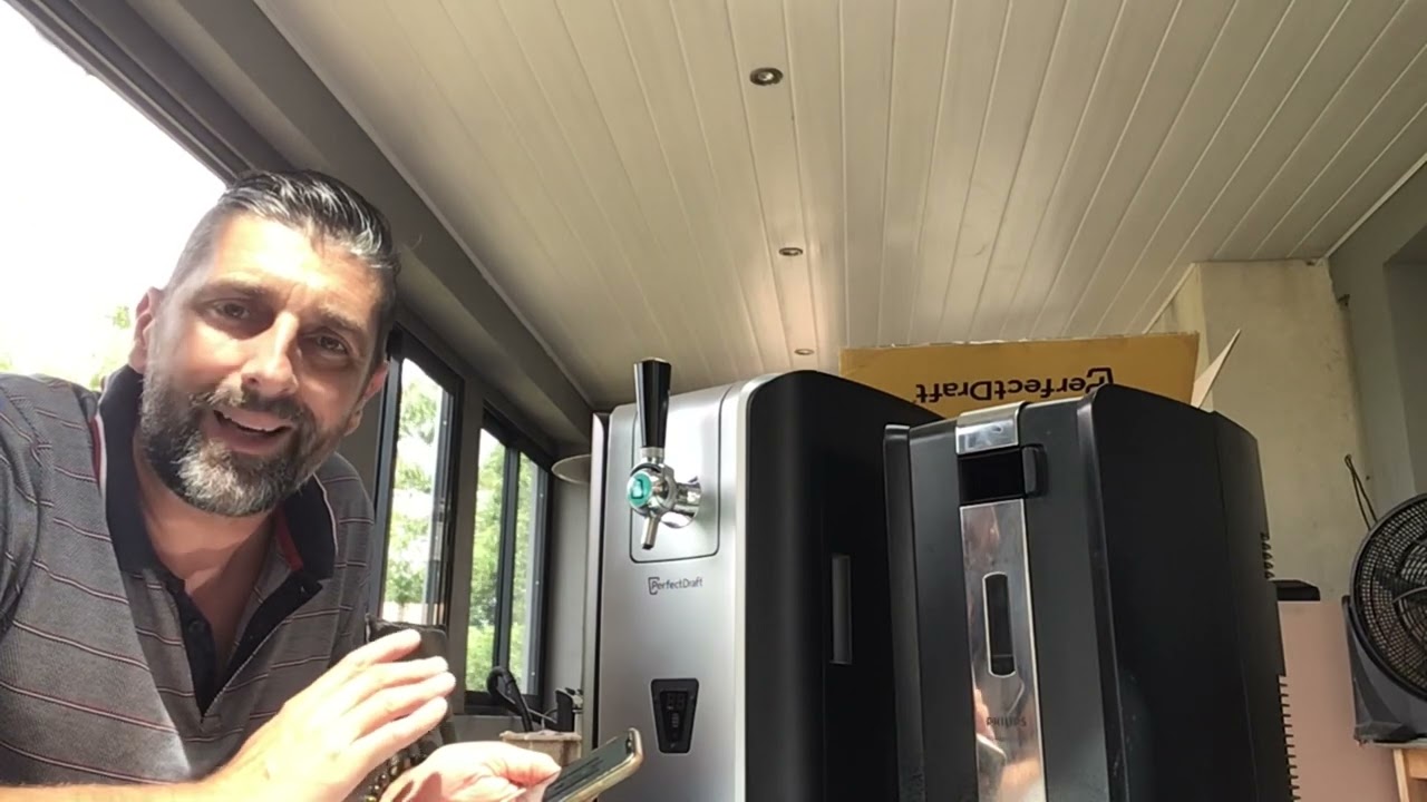 Je test la tireuse à bière  Perfectdraft pro 6L