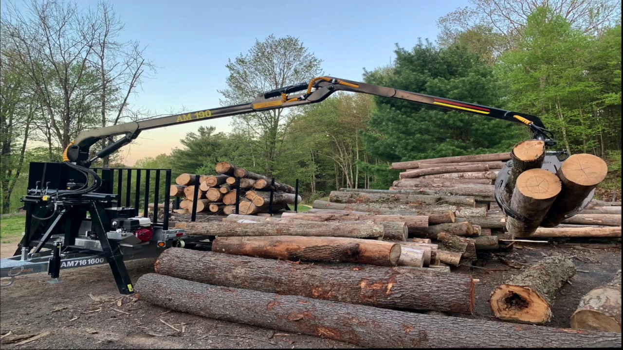 AM190 Log Loader with Grapple