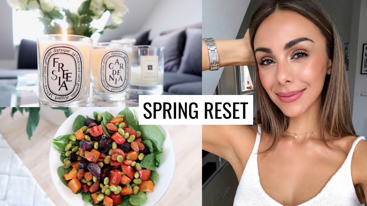 SPRING RESET + Healthy Lunch Ideas | Annie Jaffrey