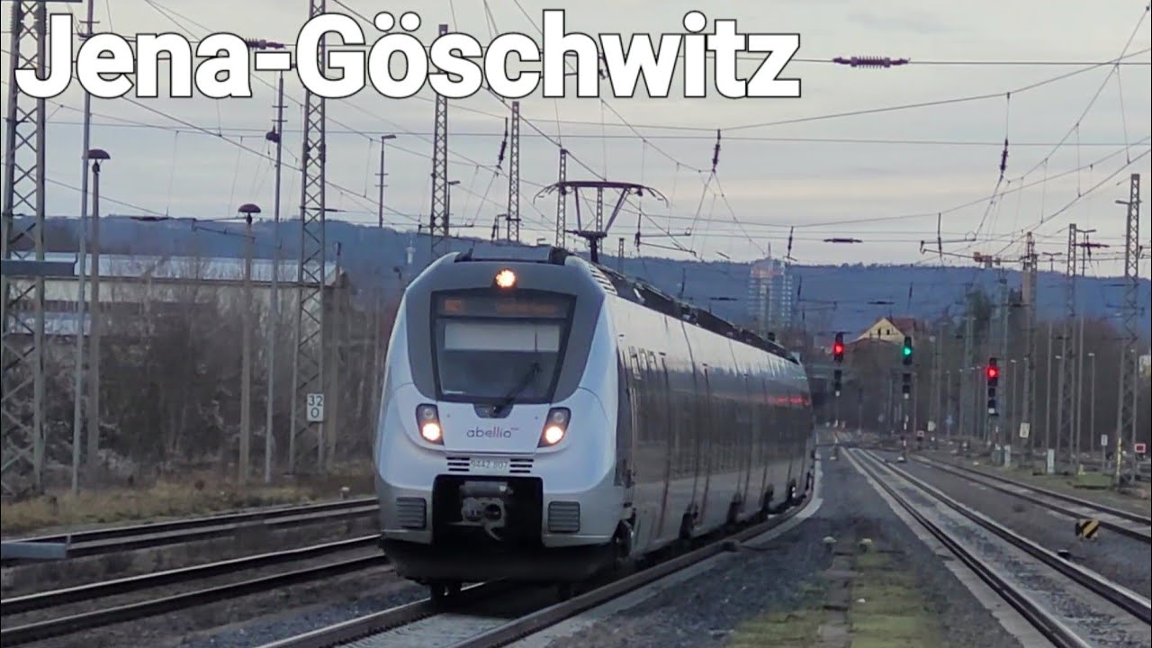 DB | Zugverkehr in Jena-Göschwitz