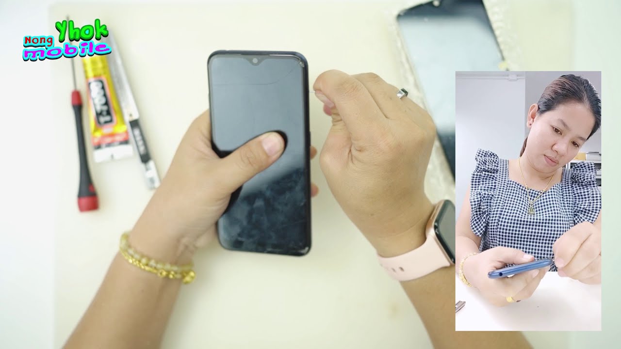 เปลี่ยนจอ samsung galaxy A01 - น้องหยก โมบาย