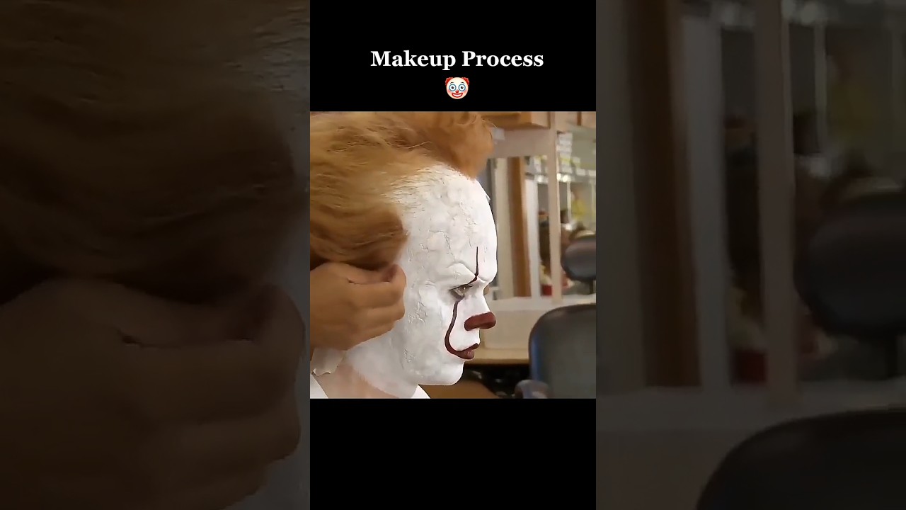 Makeup process Bill Skarsgard to become Pennywise 🤡Behind the scenes of IT chapter one 📽️