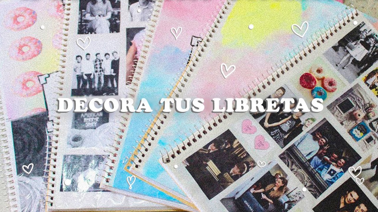 ♡ DECORA TUS CUADERNOS - REGRESO A CLASES ♡
