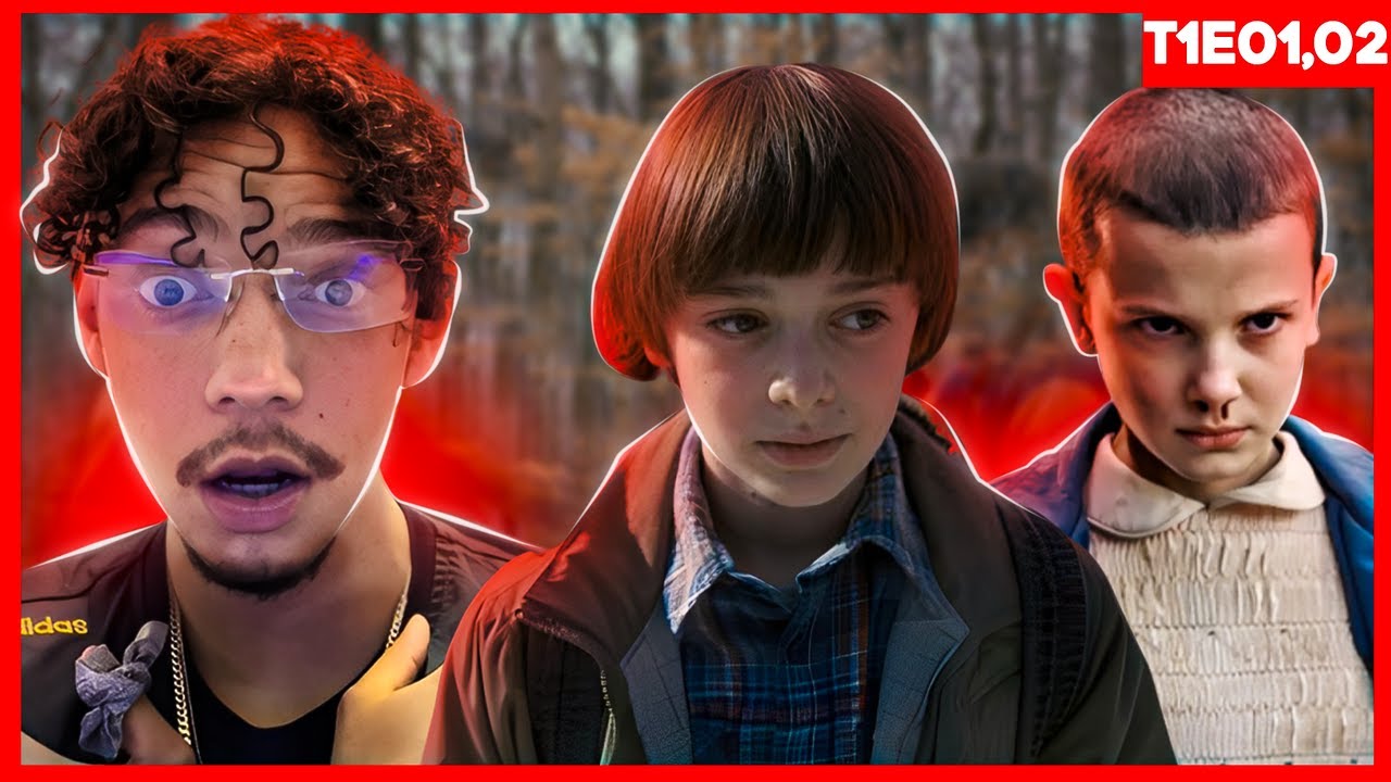 assistindo STRANGER THINGS pela primeira vez 😳 (Ep 1 e 2)