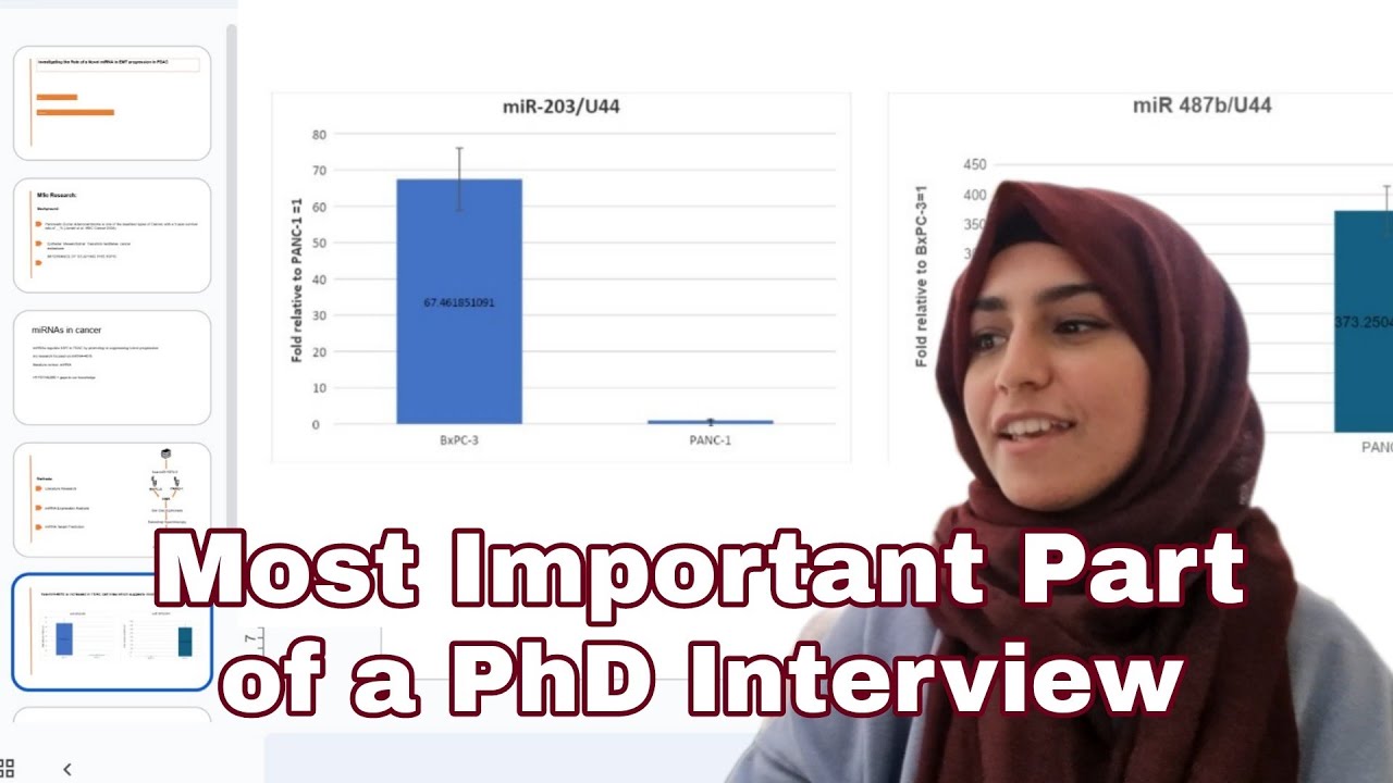 PhD Interview Research Presentation: The Most Important Part of Your Interview!