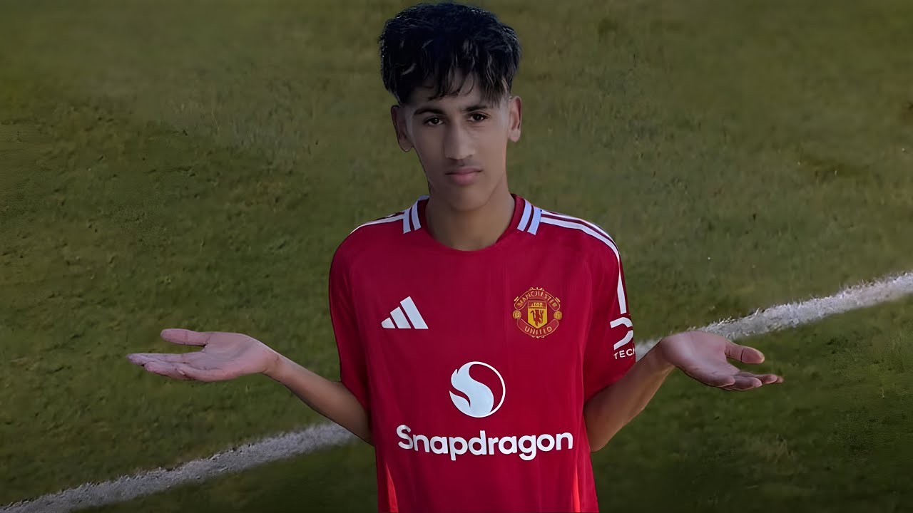 JJ Gabriel Manchester United Debut vs Leeds U18&bull;[2 Goals🔥] 5/4/2025.