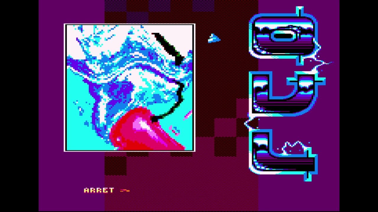 Amstrad CPC demo - Ecole Buissonière
