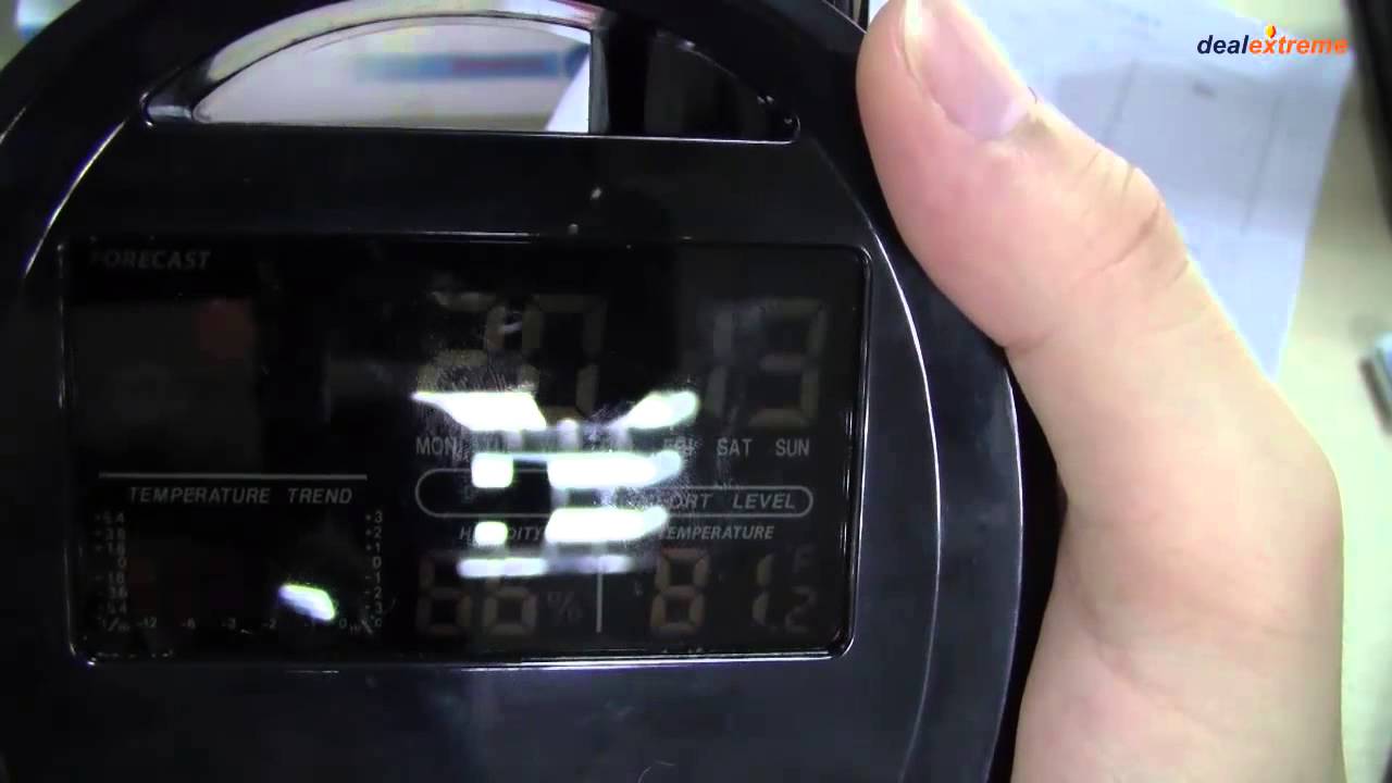 WT-BDC 3.8'' LCD Display Color Screen Weather Station-dx