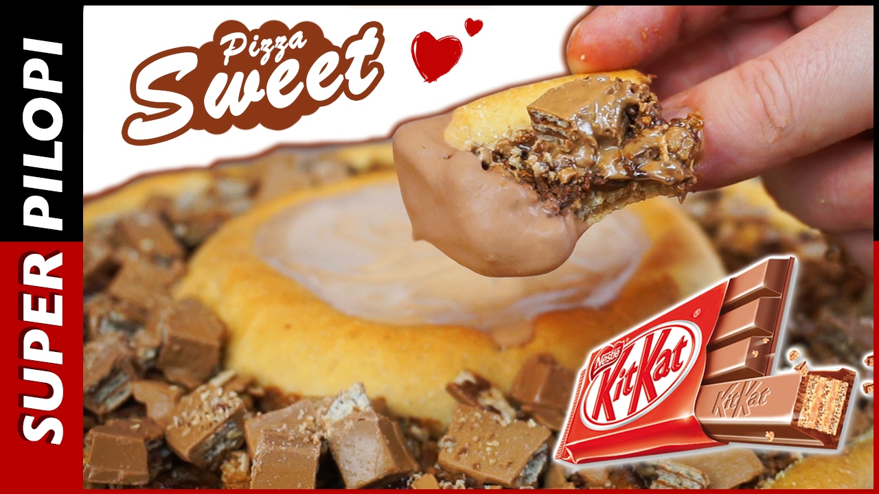 Kit Kat Pizza (Sweet Pizza) - Receta