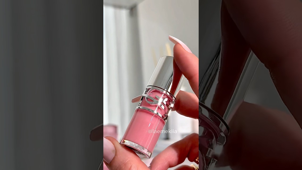 @YSLBeautyOfficial Loveshine Lip Oil Gloss💗✨ #makeup #sephora #lipgloss #ysl #preppy #pink #asmr