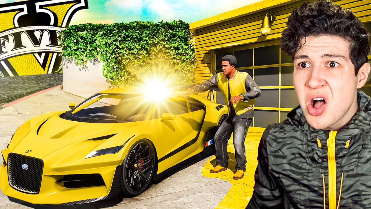GTA 5 pero TODO lo que TOCO se CONVIERTE en ORO! 👑💵 (Mods)