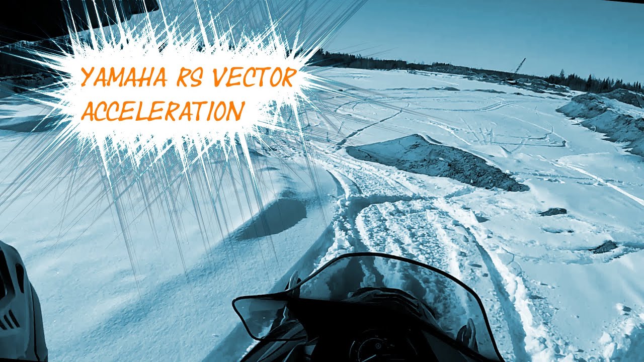 Yamaha RS Vector acceleration