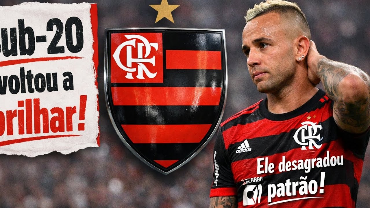 Cebolinha desagradou geral no Flamengo! SUB-20 voltou a brilhar! Copa Libertadores e Filipe Luís!