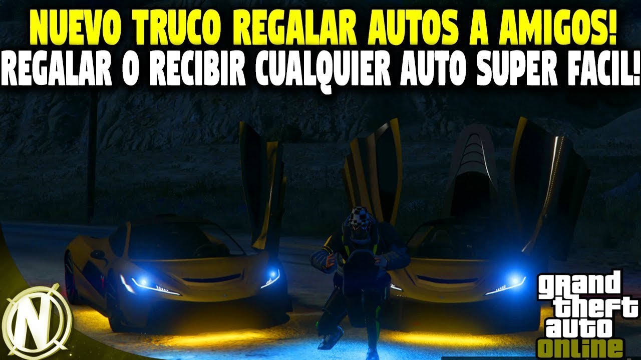 💥 Nuevo 😱 Como regalar AUTOS a amigos en gta v online ⚠ regalar coches en gta 5 ✔ *GCTF*