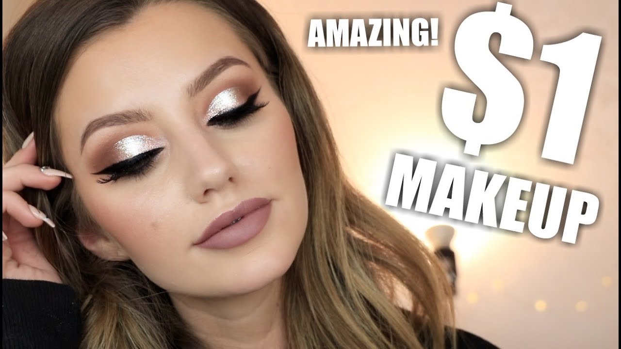 FULL FACE FOR $16! TESTING $1 MAKEUP FROM SHOPMISSA | Jazzi Filipek