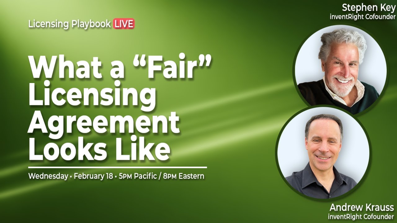 What a “Fair” Licensing Agreement Looks Like