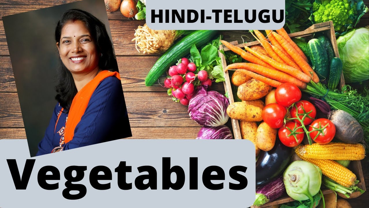 HIN-ENG-TEL           सब्जियाँ/ Vegetables