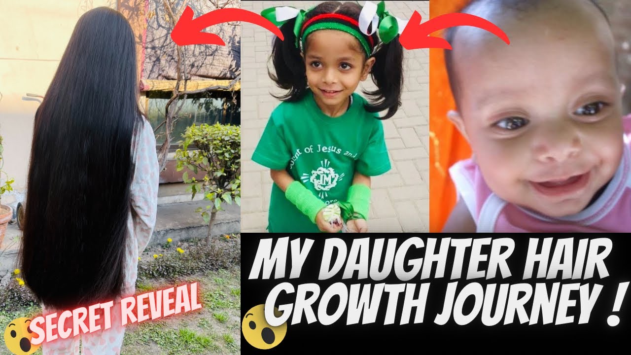 MY DAUGHTER HAIR GROWTH JOURNEY | How I Grew Hair? From Short & Thin to Long & Thick|