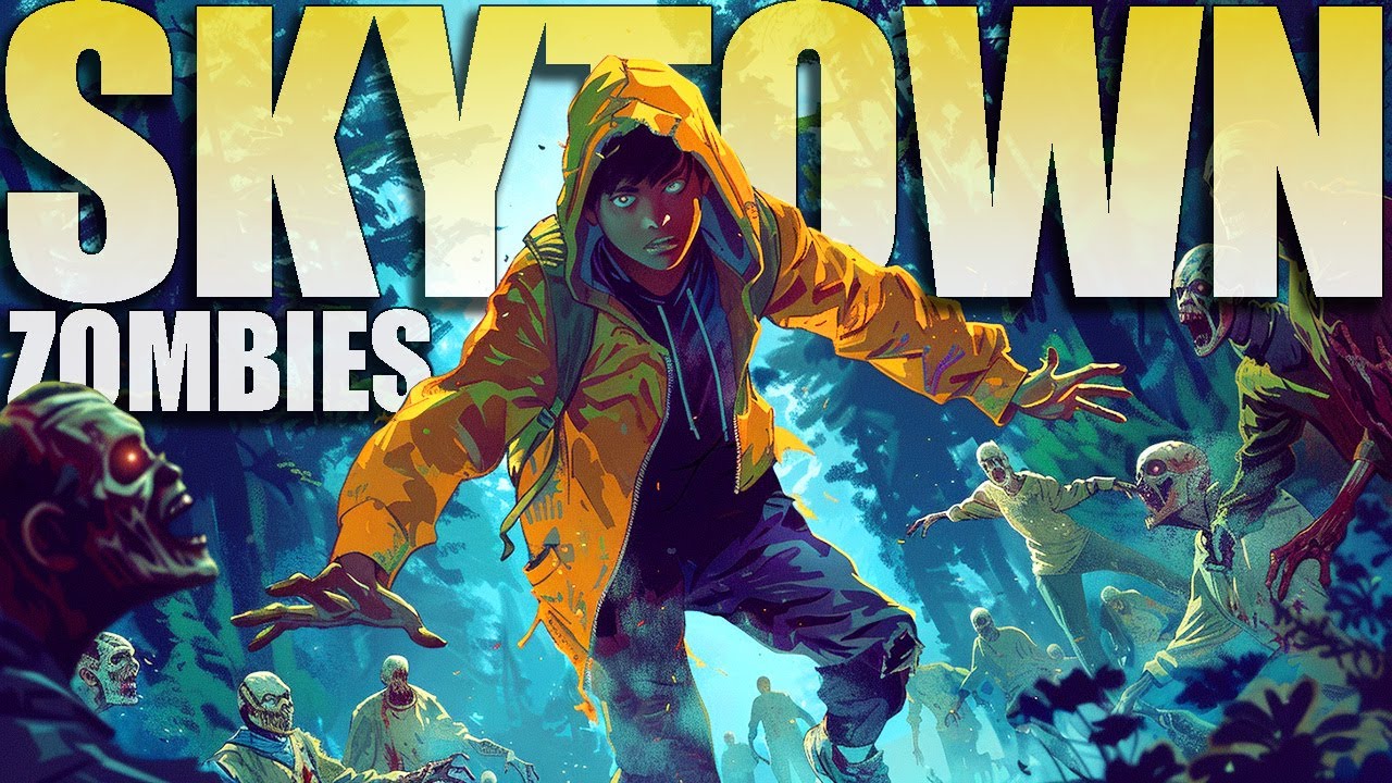 SKYTOWN PARKOUR ZOMBIES (Call of Duty Zombies)