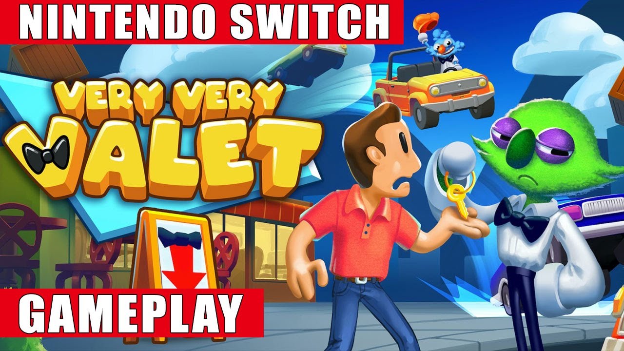 Very Very Valet Nintendo Switch Gameplay