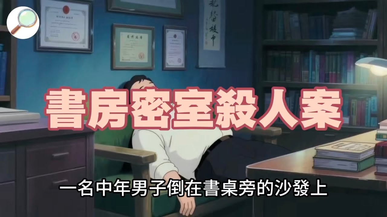 推理事件簿 01｜誰殺了張院長？只有 1% 的人能看穿這個致命破綻！書房密室殺人案：呼叫鍵盤柯南！