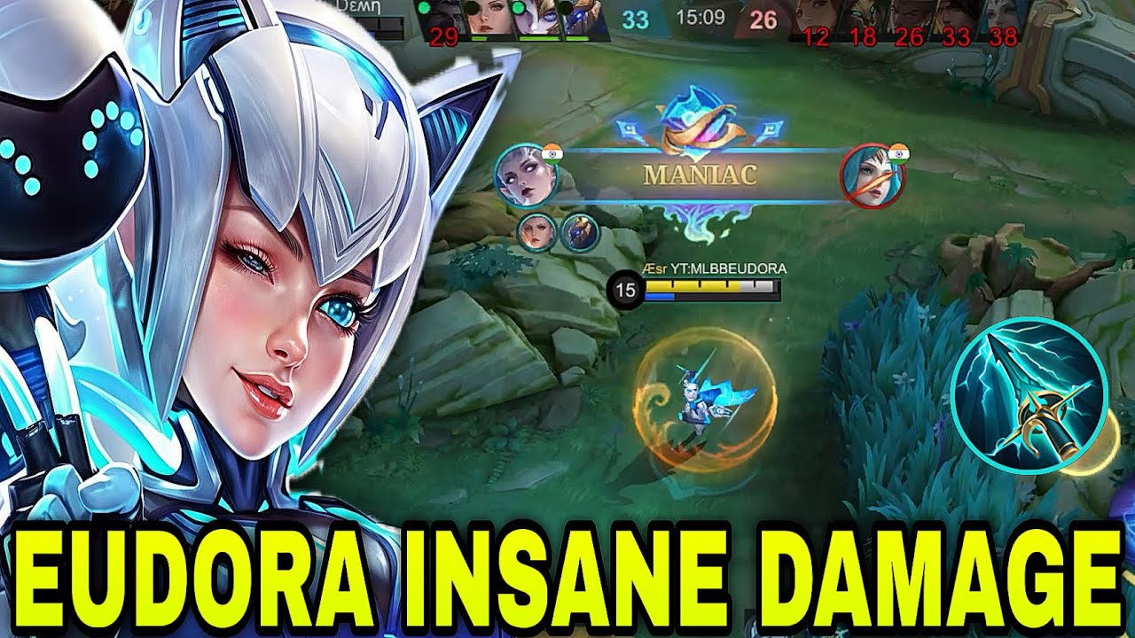 EUDORA BEST BUILD 2026 | TOP 1 GLOBAL EUDORA MOBILE LEGENDS MANIAC ~ MLBB