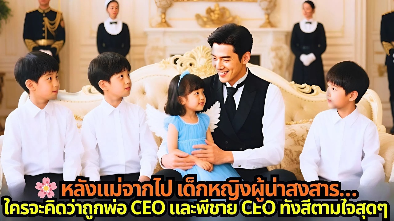 🌸 หลังแม่จากไป เด็กหญิงผู้น่าสงสาร…ใครจะคิดว่าถูกพ่อ CEO และพี่ชาย CEO ทั้งสี่ตามใจสุดๆ