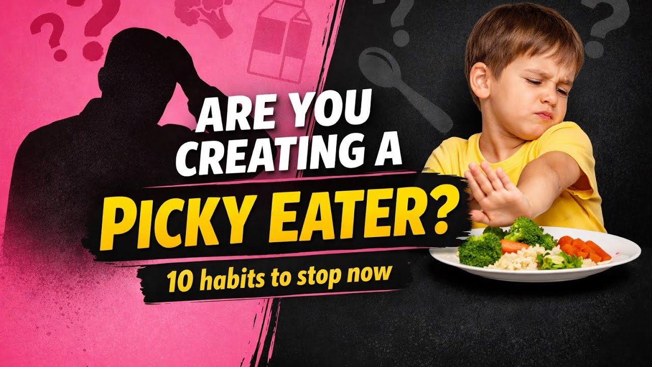 ये 10 Parent mistakes बच्चे को Picky eater बनाता हैं /Must avoid habits as they create picky eater