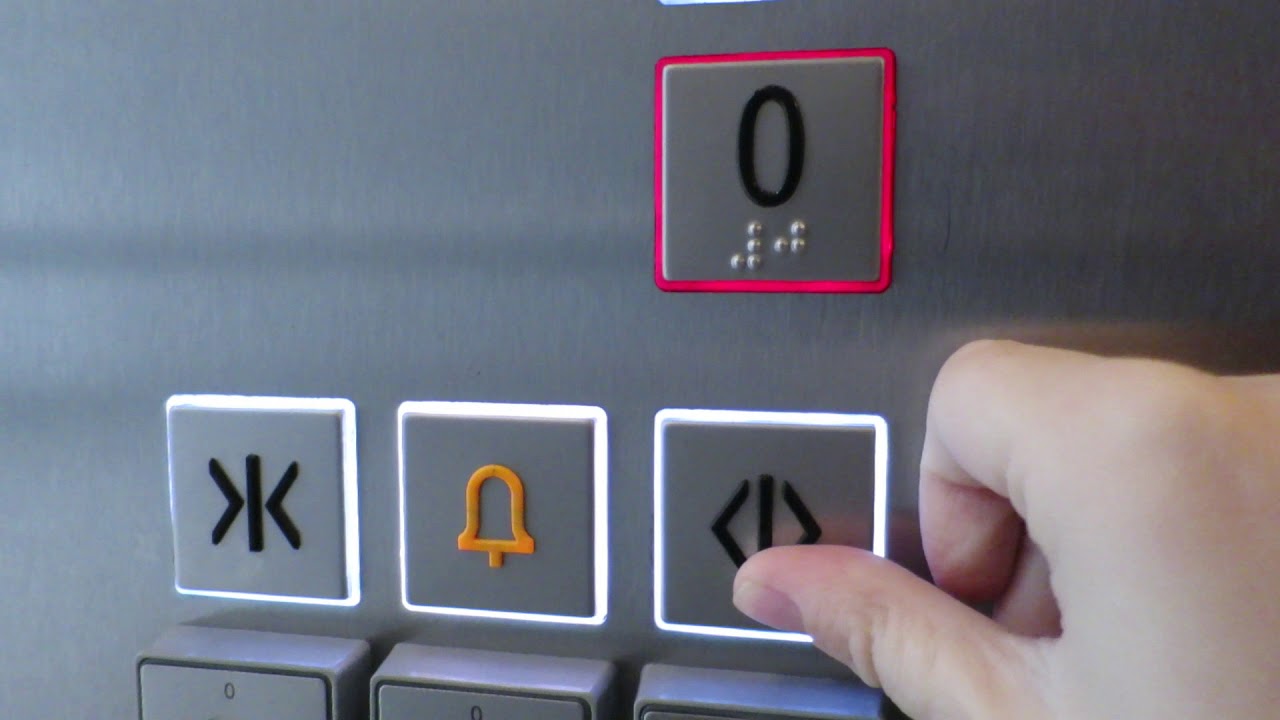 schindler 5500 elevator@Bory Mall, Bratislava