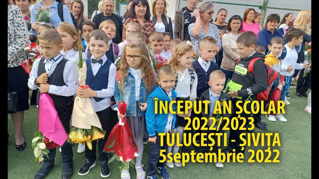 &Icirc;nceput an școlar 2022/2023, Tulucești-Șivița, 5 sept 2022