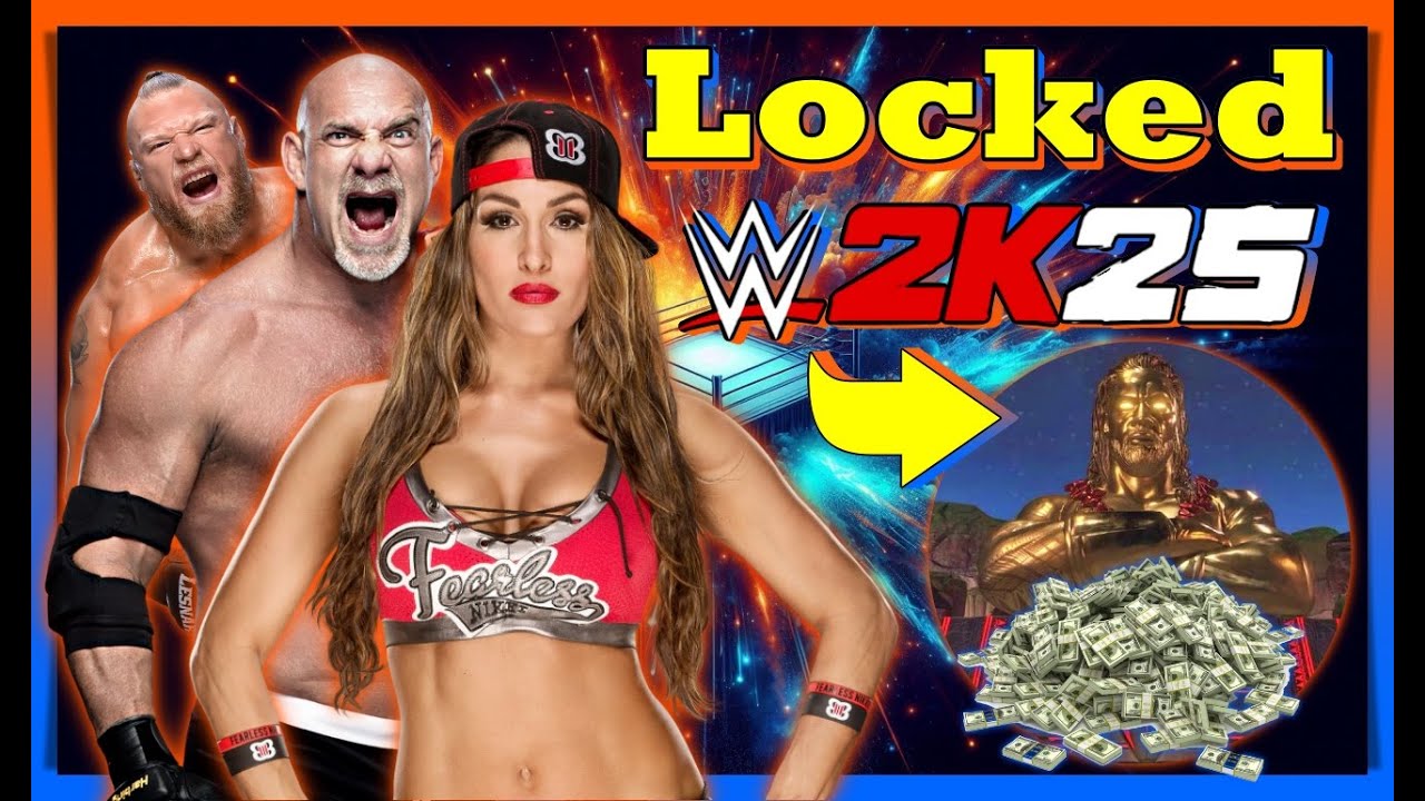 WWE 2K25 запишет Голдберга и Никки Беллу на остров за определенную цену? & Брок «IS» приедет на 2...