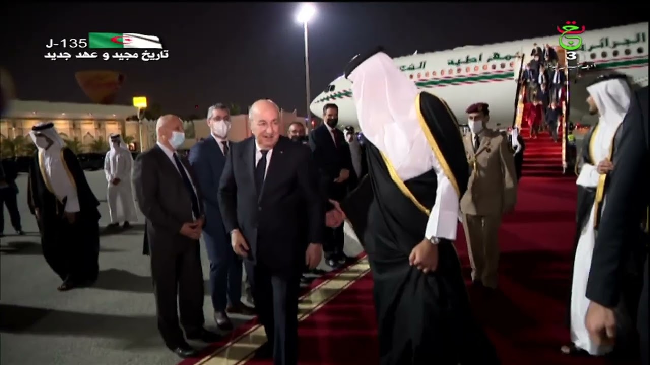 الجزائر - قطر - تعاون / رئيس الجمهورية السيد عبد المجيد تبون يواصل زيارة الدولة الى قطر