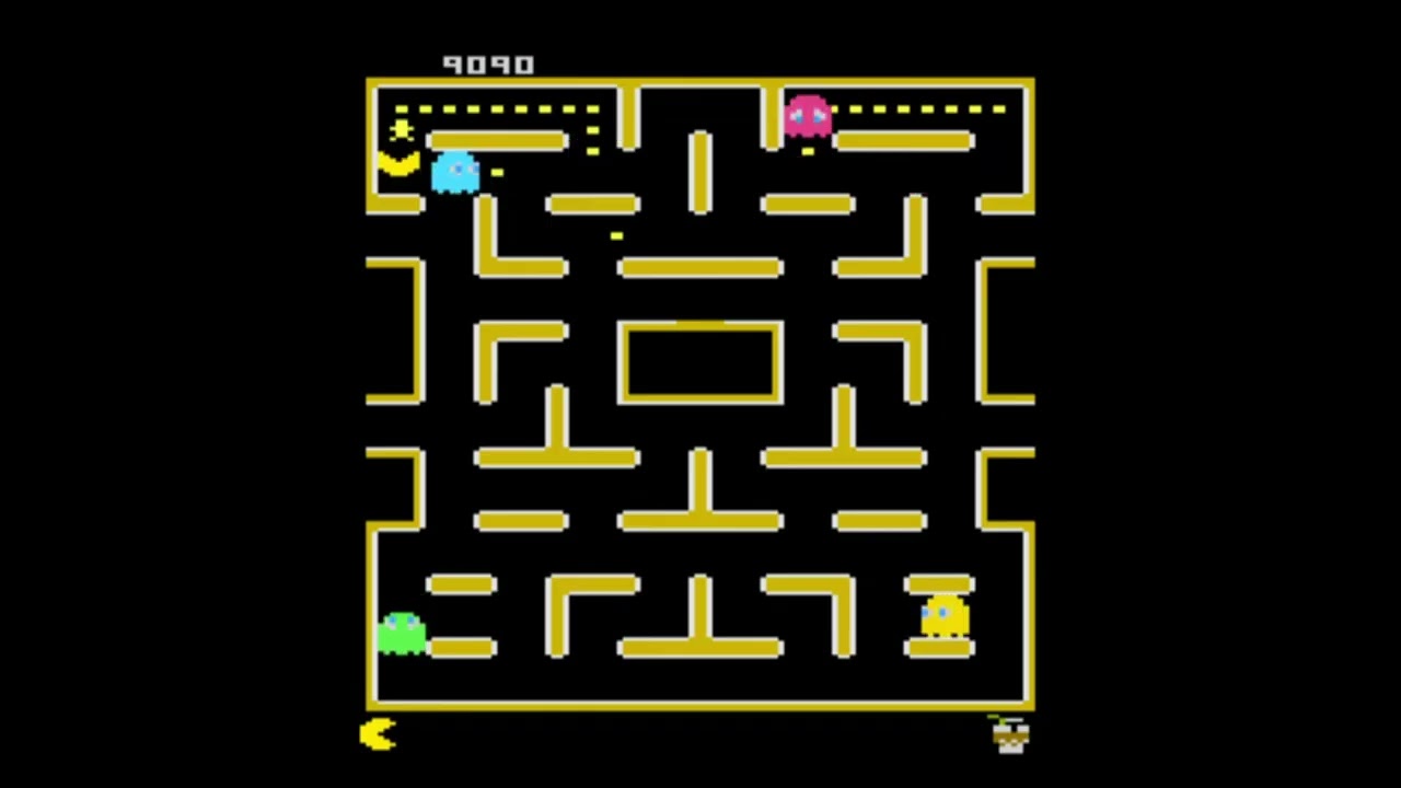 Waka Waka [hack](Atari 7800, NTSC). Milkshak 1. Score: 14 680 #atari7800 #atari #pacman #gameplay