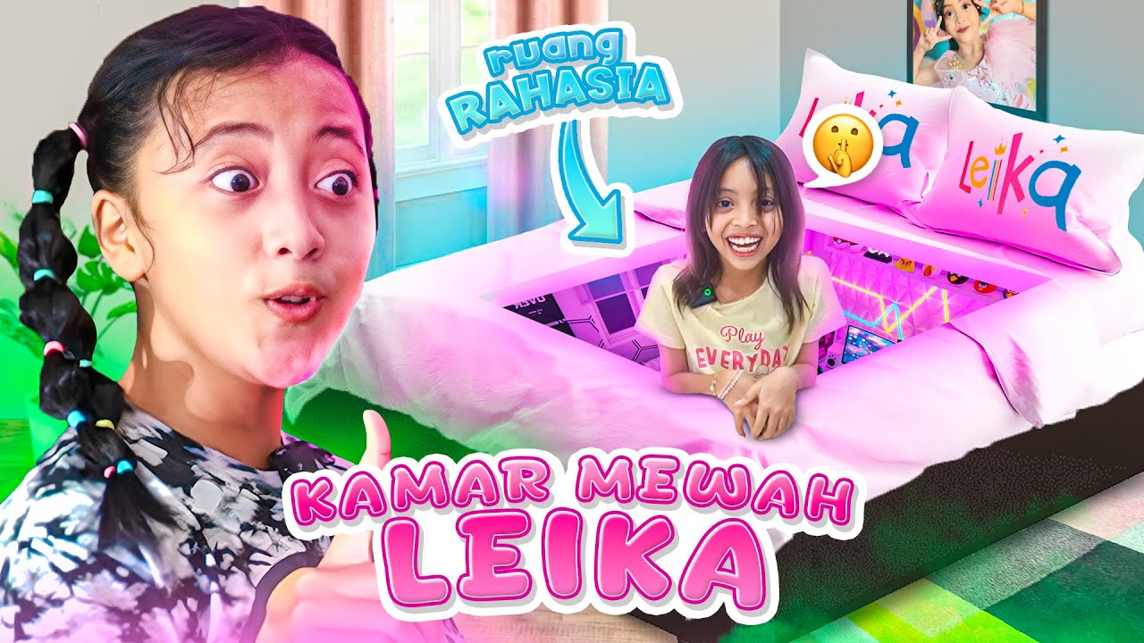 KAMAR RAHASIA!😱DINAR MENEMUKAN KAMAR TERSEMBUNYI DI RUMAH LEIKA😱ADA MAINAN MISTERIUS BIKIN MERINDING