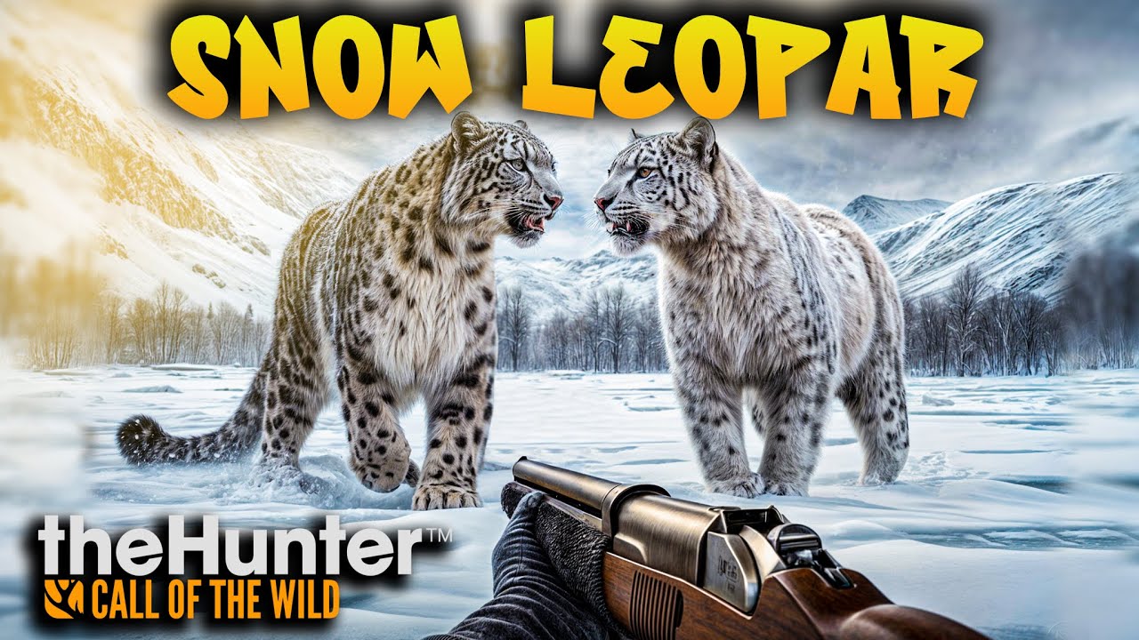 KAR LEOPARI VE PUMA AVLIYORUM | theHunter: Call of the Wild
