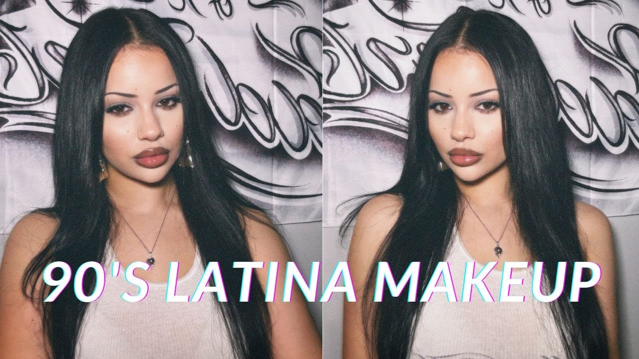 90&rsquo;s latina makeup tutorial
